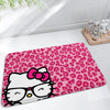 Cute H-hello-K-Kitty Floor Mat Bathroom Absorbent Mat Simple Door Dirt-resistant Mat Home Kitchen Mat Foot Mat Entry Mat