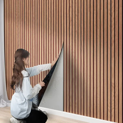 Self-Adhesive 3D Foam Wall Panel Sticker Roll - Peel & Stick Waterproof DIY Wallpaper for Living Room, Ceiling & Kitchen - Hom Haven
