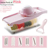 9-in-1 Vegetable Cutter & Slicer with Drain Basket