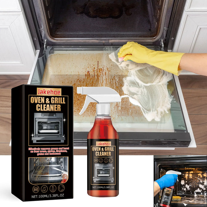 Oven Cleaning Foam Spray Removes Oil Stains for Kitchen Appliances