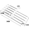 Folding Pants Hanger Space-Saving Clothes Organizer