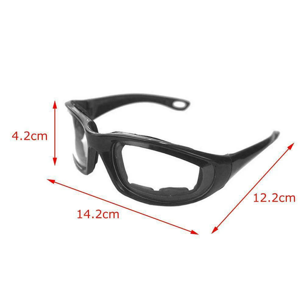 Onion Cutting Goggles - Anti-Tear Safety Eye Glasses for Kitchen with Anti-Fog Lenses