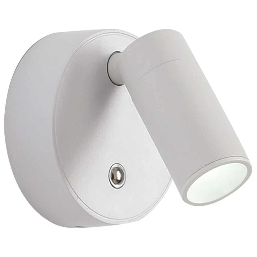 USB Rechargeable Adjustable Wall Light with Remote Touch Bedside Lamp