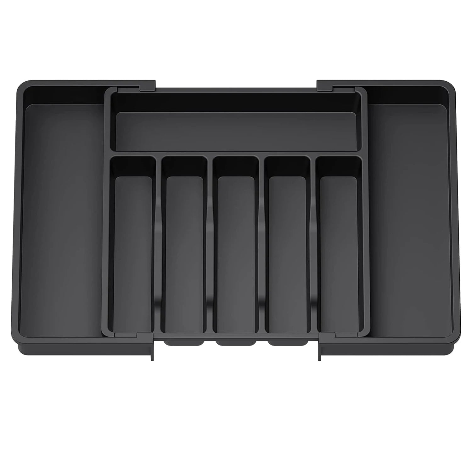 Adjustable Flatware Drawer Organizer Multifunctional Kitchen Utensil Storage Rack