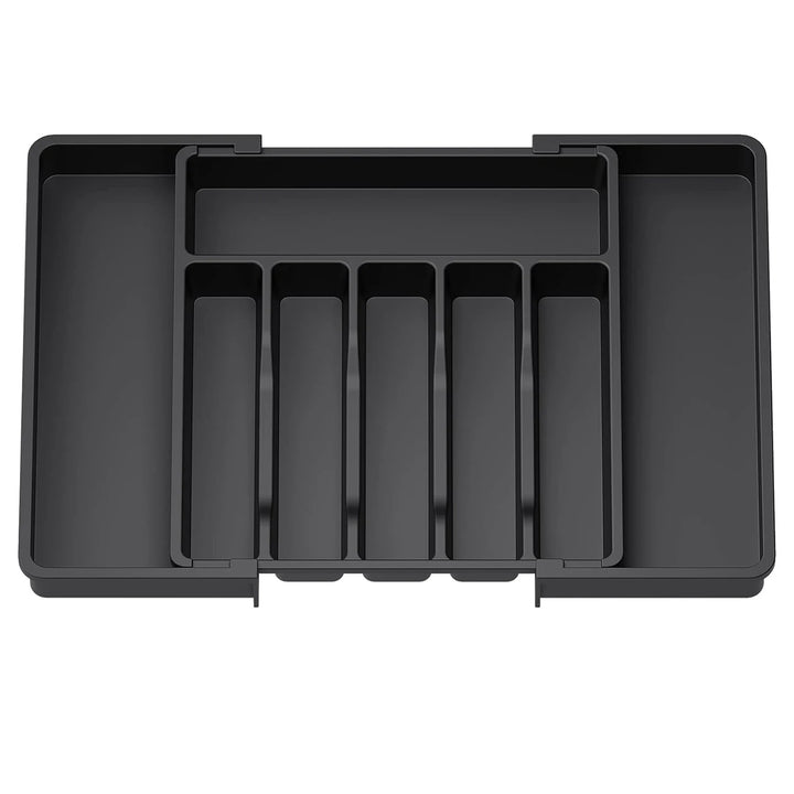 Adjustable Flatware Drawer Organizer Multifunctional Kitchen Utensil Storage Rack