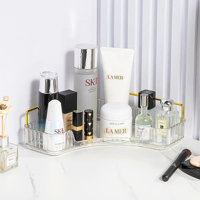 Bathroom Countertop Skincare & Perfume Organizer Tray