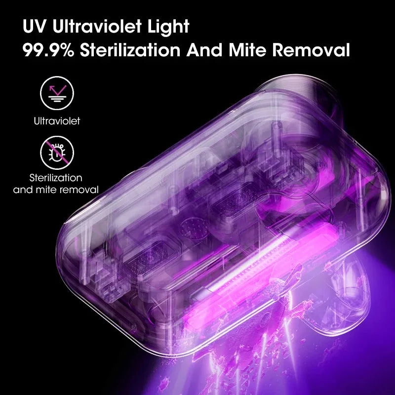 Handheld UV Mite Killer Vacuum Cleaner for Mattress Sofa Carpet