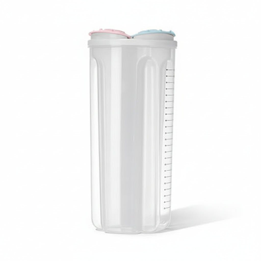 Moisture-Proof Sealed Grain Food Storage Tank - Multi-Grid Large Capacity Transparent Kitchen Organizer