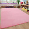 VIKAMA Modern Coral Velvet Carpet - Soft Non-Slip Large Area Rug for Living Room, Bedroom & Kids Play Mat