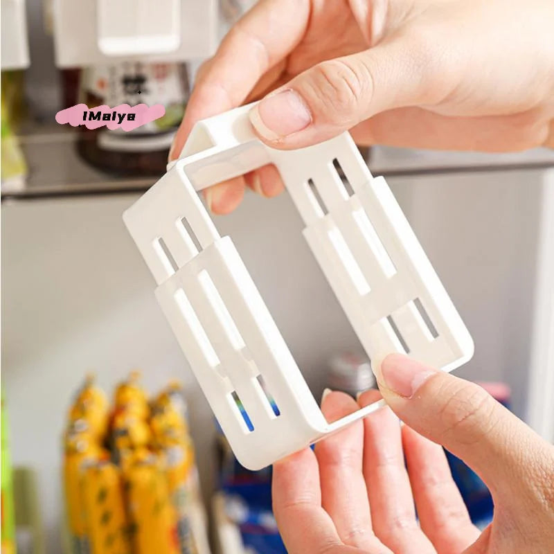 Fridge Side Door Storage Dividers – Adjustable Sorting Clips (1–5PCS)
