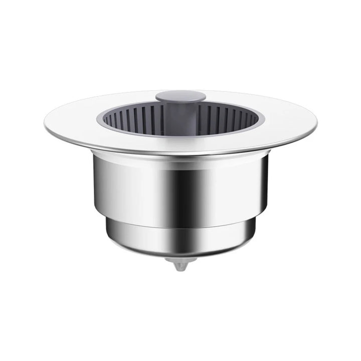 Stainless Steel Kitchen Sink Drain Plug Anti-Clog Filter Spring Core