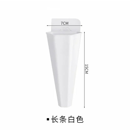 Plastic Hydroponic Wall Mounted Plant Vase - Hanging Flower Pot & Green Dill Planter for Home & Garden Decor - Hom Haven
