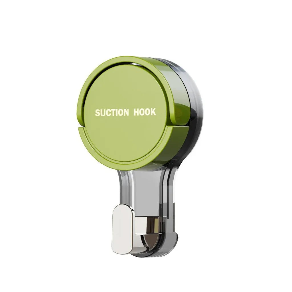 Strong Vacuum Suction Hooks - No-Drill Traceless Adhesive Hooks for Bathroom, Kitchen & Door