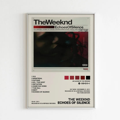 The Weeknd Hip Hop Music Canvas Wall Art Poster - Unframed Album Star Print for Living Room & Home Decor - Hom Haven