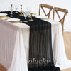 Table Runner Luxury Sheer for Wedding Rustic Boho Party Bridal Shower Birthday Christmas Decorations