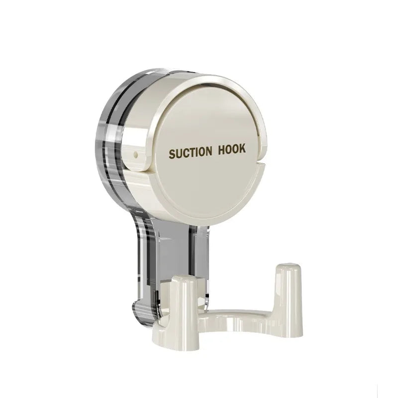 Strong Vacuum Suction Hooks - No-Drill Traceless Adhesive Hooks for Bathroom, Kitchen & Door