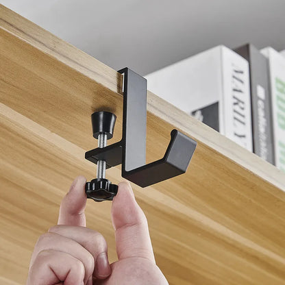 Adjustable Punch-Free Desk Edge Hook - Gaming Headset Hanger & Backpack Storage Hook (1/2 Pcs) - Hom Haven