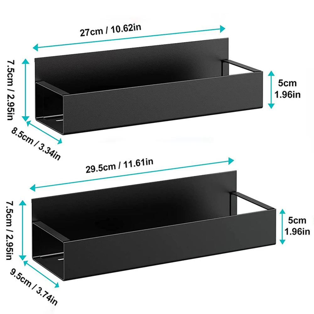 Magnetic Refrigerator Side Storage Rack Organizer