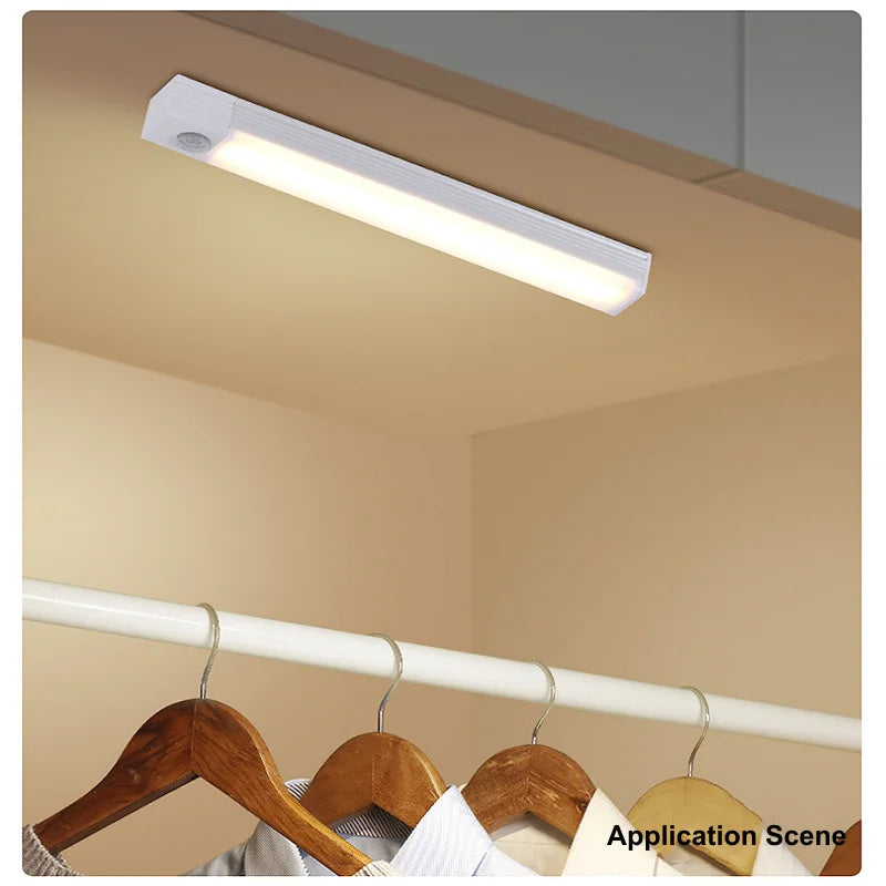 Wireless USB Rechargeable Motion Sensor LED Bar Light - Cordless Magnetic Cabinet & Kitchen Night Light - Hom Haven