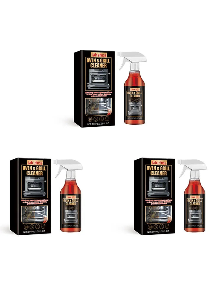 Oven Cleaning Foam Spray Removes Oil Stains for Kitchen Appliances