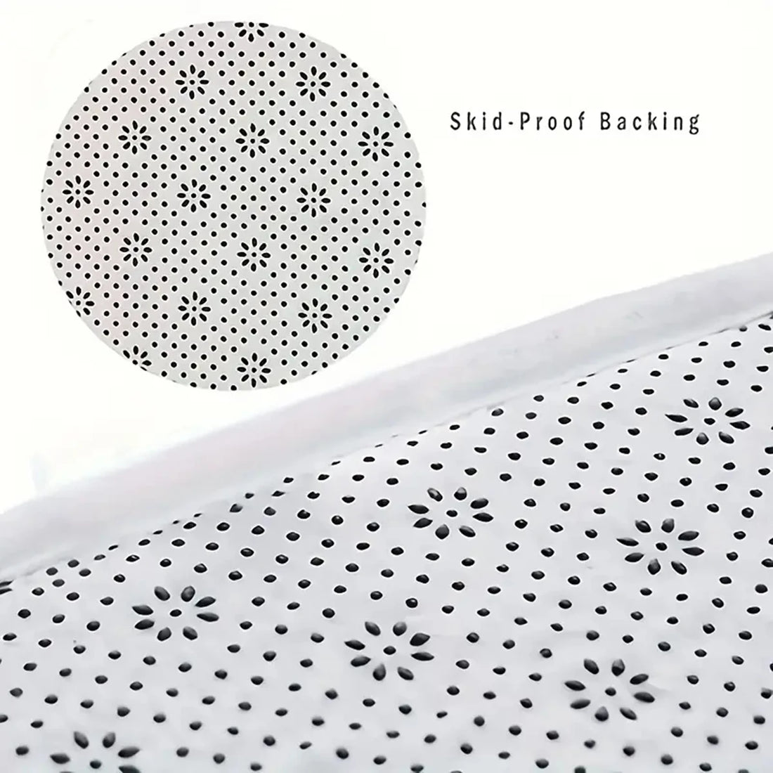 Long Strip Thickened Kitchen Floor Mat - Non-Slip Flannel Absorbent Bathroom & Door Foot Mat