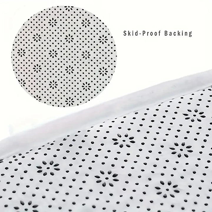 Long Strip Thickened Kitchen Floor Mat - Non-Slip Flannel Absorbent Bathroom & Door Foot Mat