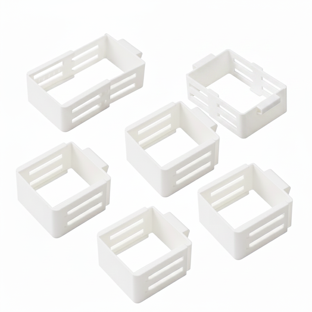 Fridge Side Door Storage Dividers – Adjustable Sorting Clips (1–5PCS)