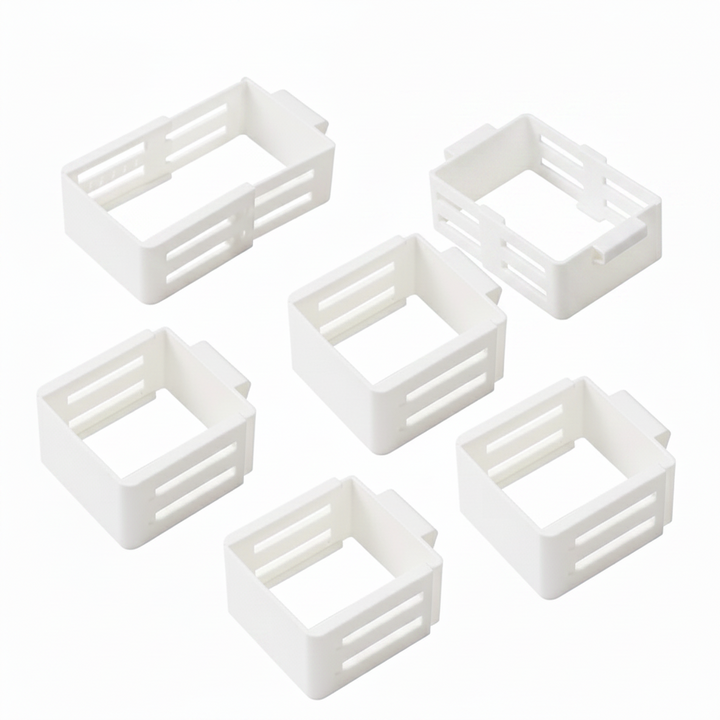 Fridge Side Door Storage Dividers – Adjustable Sorting Clips (1–5PCS)