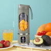 Portable 10-Blade USB Rechargeable Blender 450ml for Smoothies and Ice