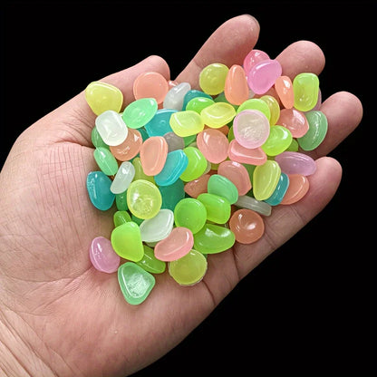 Luminous Decorative Stones for Pots & Aquariums (100/500 pcs) - Hom Haven