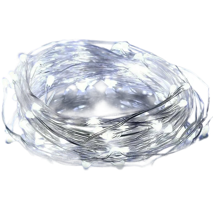 Fairy Light String LED Copper Wire - Battery Powered Bedroom, Garden & Wedding Decoration (1/2/3/5/10M)