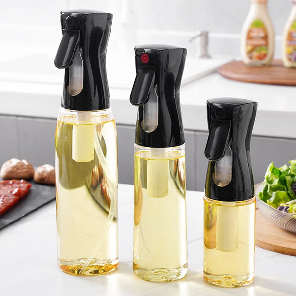 Oil Spray Bottle - Kitchen Olive Oil Dispenser for Cooking, BBQ & Baking (200ml/300ml/500ml) - Hom Haven