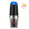 Gravity Electric Salt & Pepper Grinder Auto Tilt, Adjustable Coarseness (Battery Powered)