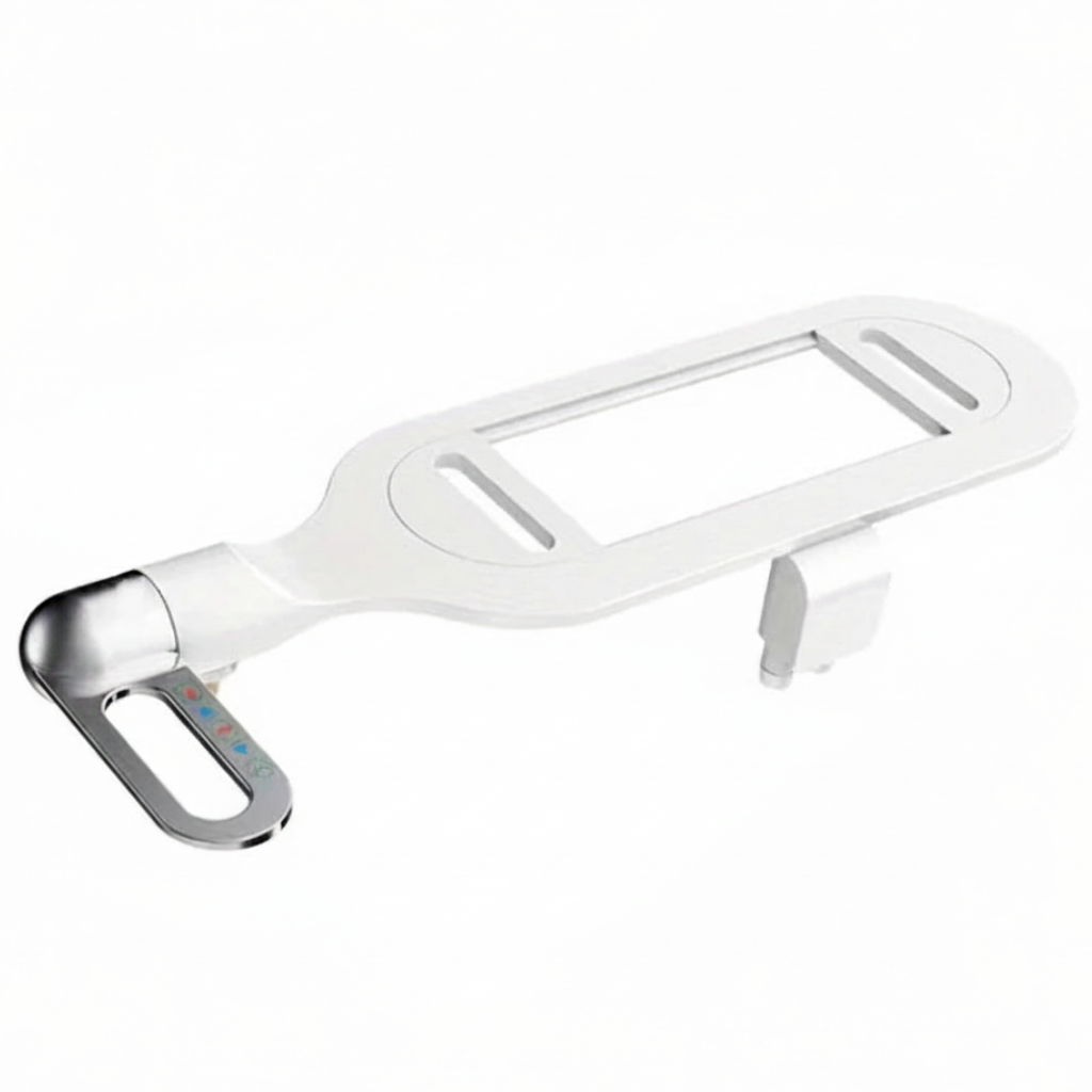 Non-Electric Bidet with Adjustable Spray Nozzle for Toilet Seat