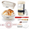 Sourdough Bread Baking Starter Kit with Proofing Baskets & Tools