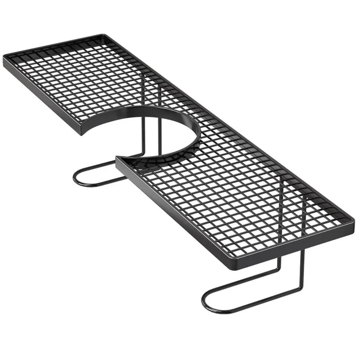 No-Drill Bathroom Storage Rack Mesh Drainage Kitchen & Faucet Organizer