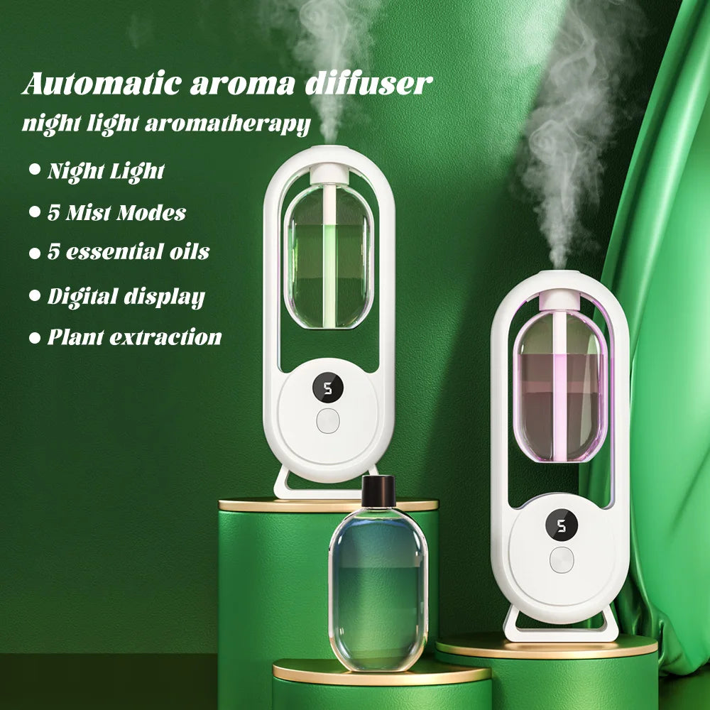 Rechargeable Portable Aromatherapy Diffuser with Essential Oil Deodorizer