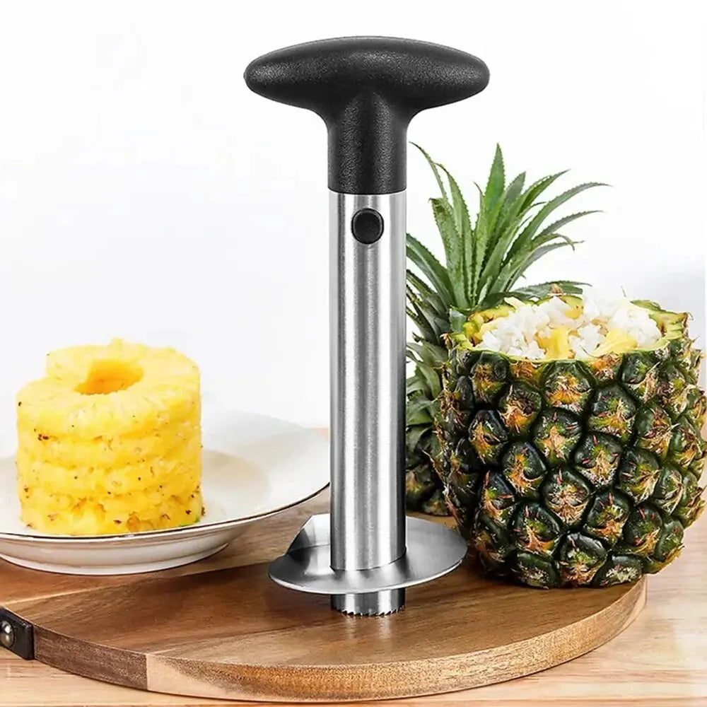 Stainless Steel Pineapple Peeler, Corer & Slicer Tool