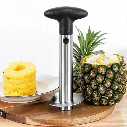 Stainless Steel Pineapple Peeler, Corer & Slicer Tool - Hom Haven