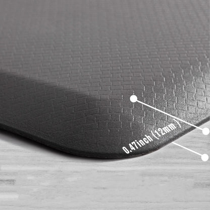 Anti-Fatigue Standing Kitchen Mat - PVC Waterproof Non-Slip Kitchen Rug for Comfort & Safety - Hom Haven