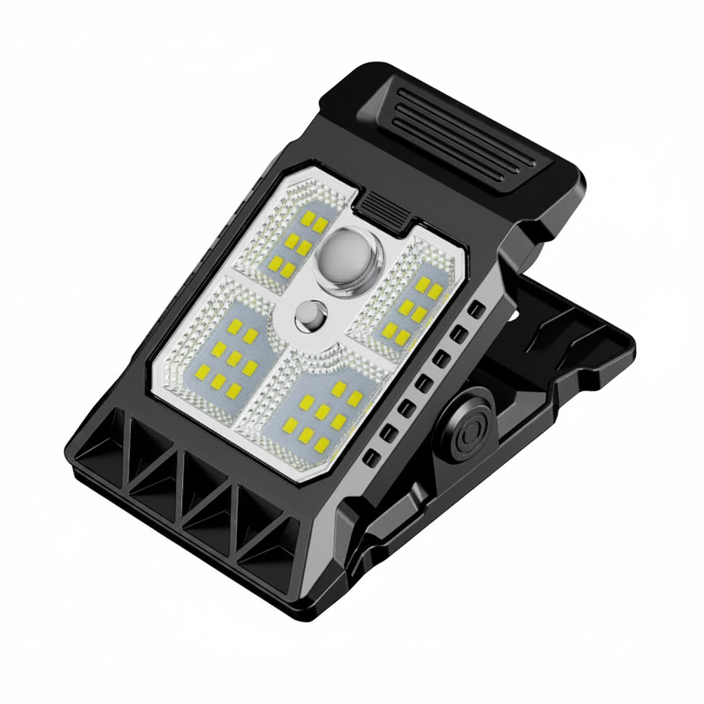 Solar Clip-On Motion Sensor Light 3 Modes for Outdoor Security