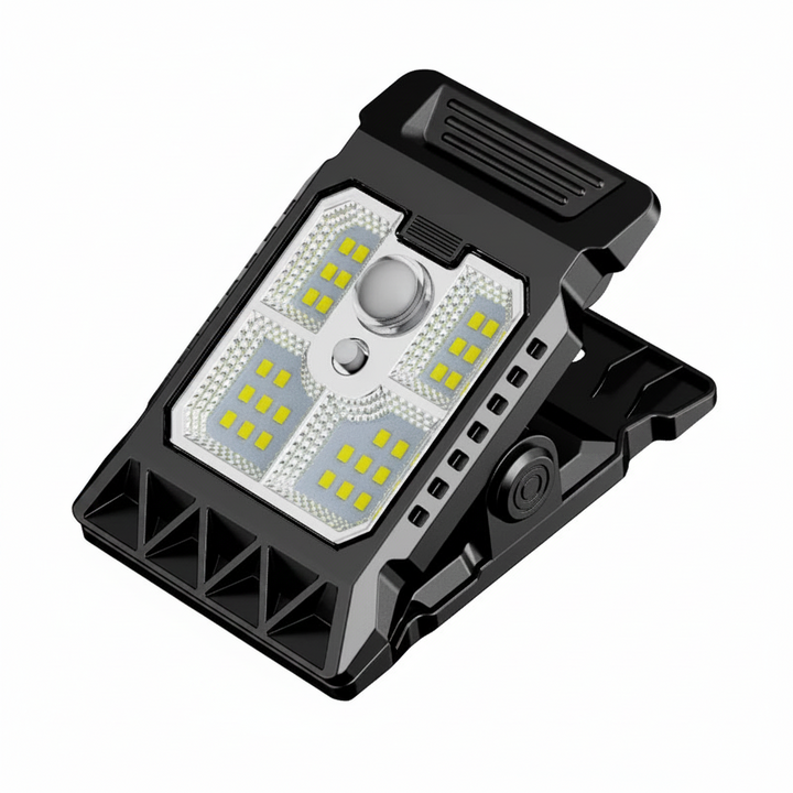 Solar Clip-On Motion Sensor Light 3 Modes for Outdoor Security