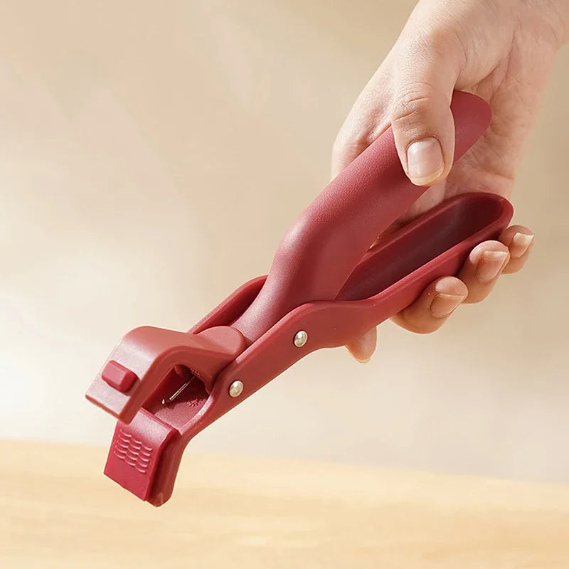 Hot Plate Gripper Clips Tongs for Bowls, Pans & Oven Use