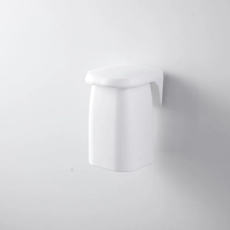Japanese Minimalist Magnetic Mouthwash Cup - Wall Mounted Toothbrush Storage Rack & Brushing Cup (1-4 Pcs)