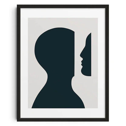 Retro Abstract Nourishing Soul Canvas Wall Art - Classic Unframed Print Poster for Home & Living Room Decoration - Hom Haven