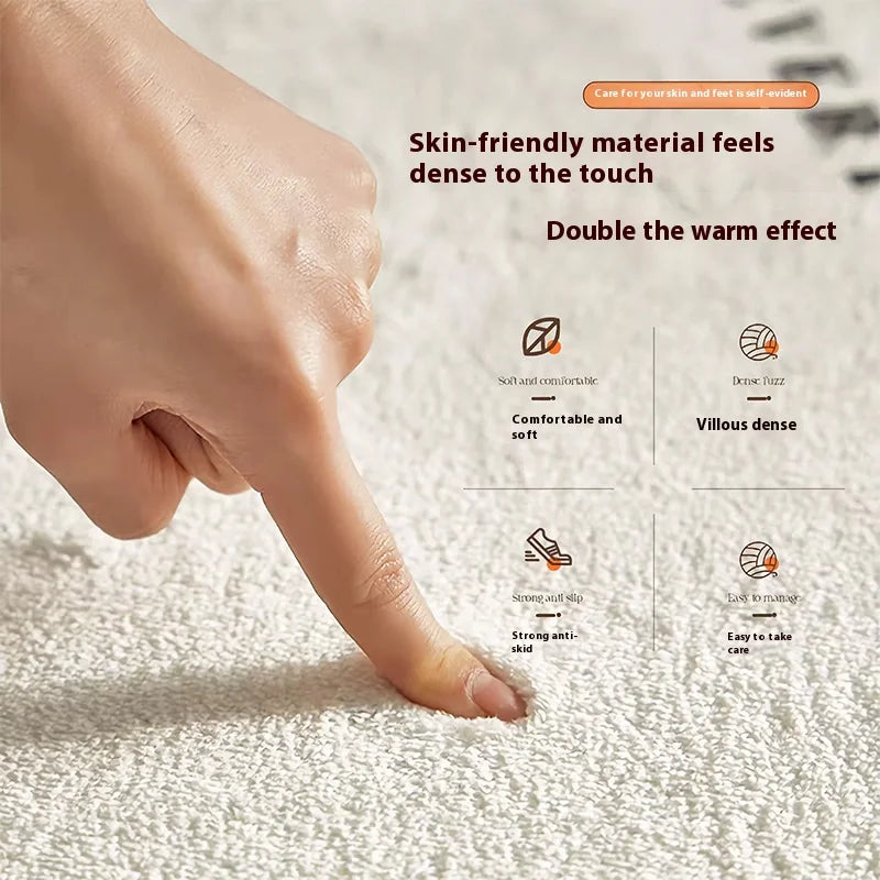 VIKAMA Cute Fun Angel Wings Bathroom Carpet Pink Love Wave Edge Design Bathroom Bedroom Entryway Carpet Ins Style Home Decor