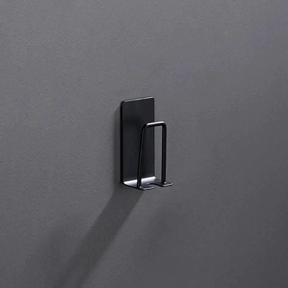 304 Stainless Steel Wall-Mounted Toothbrush Holder - No-Drill Bathroom Dental Cup & Storage Rack