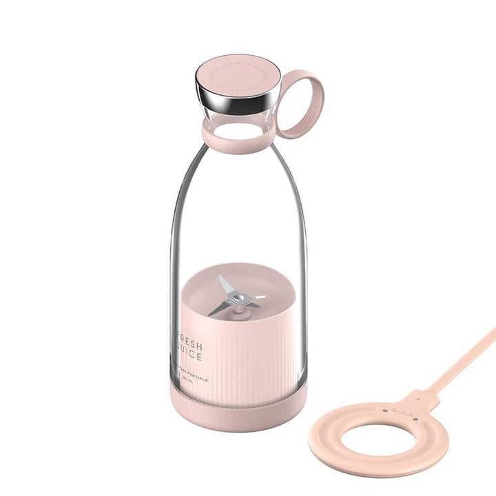 Portable Mini Electric Blender Bottle for Fresh Juice Smoothies Shakes