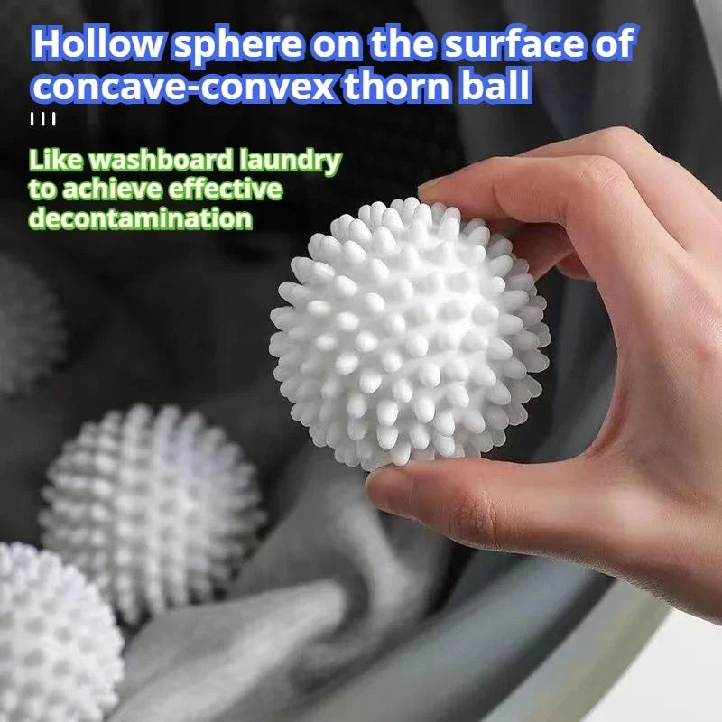 Reusable Anti-Winding Laundry Balls - Dryer & Washing Machine Balls for Tangle-Free Laundry (1/6 Pcs)