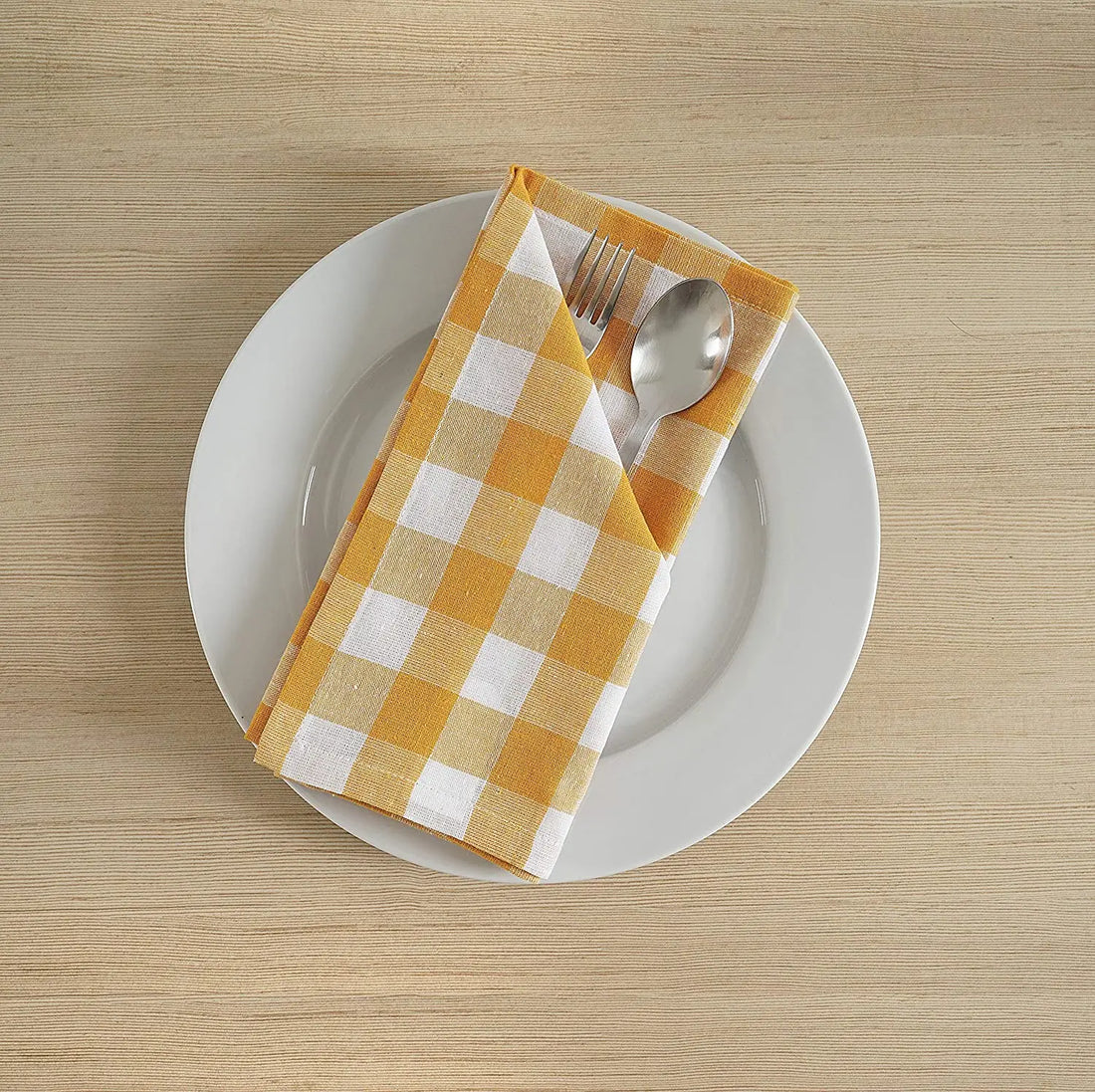 Set Of 6/12/24 40x40cm Tablecloth Napkins, Durable Polyester Thickened Pads, Reusable Kitchen, Dining, Holiday Decorations